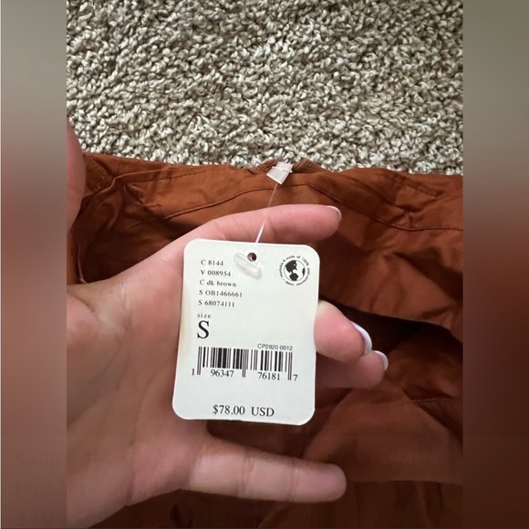 NWT Free People Small brown/tan dress. 🤎 - Picture 5 of 5